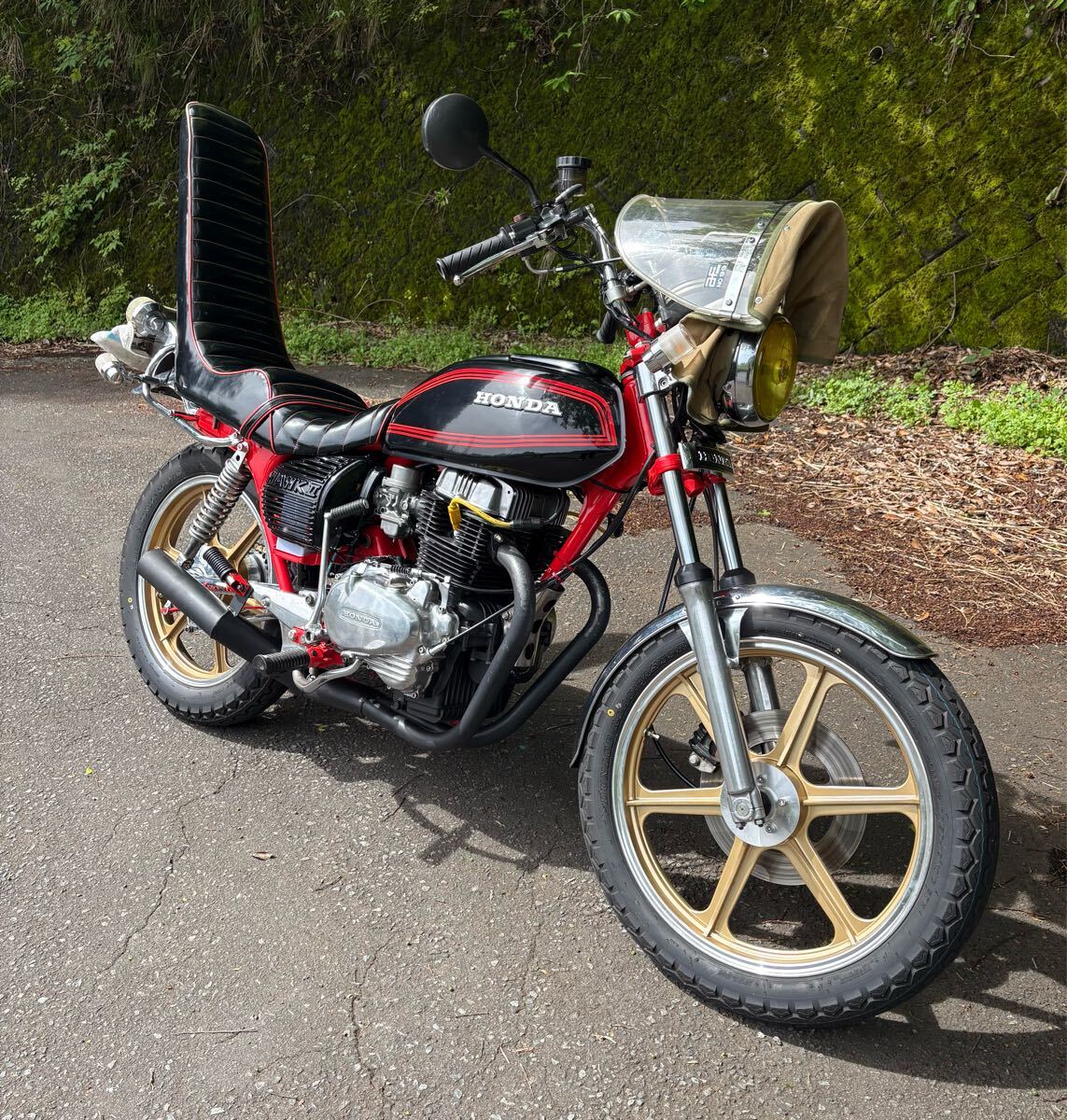 CB400T CB250T 純正 黒 角タンク HONDA / ホーク バブ 【公式通販】