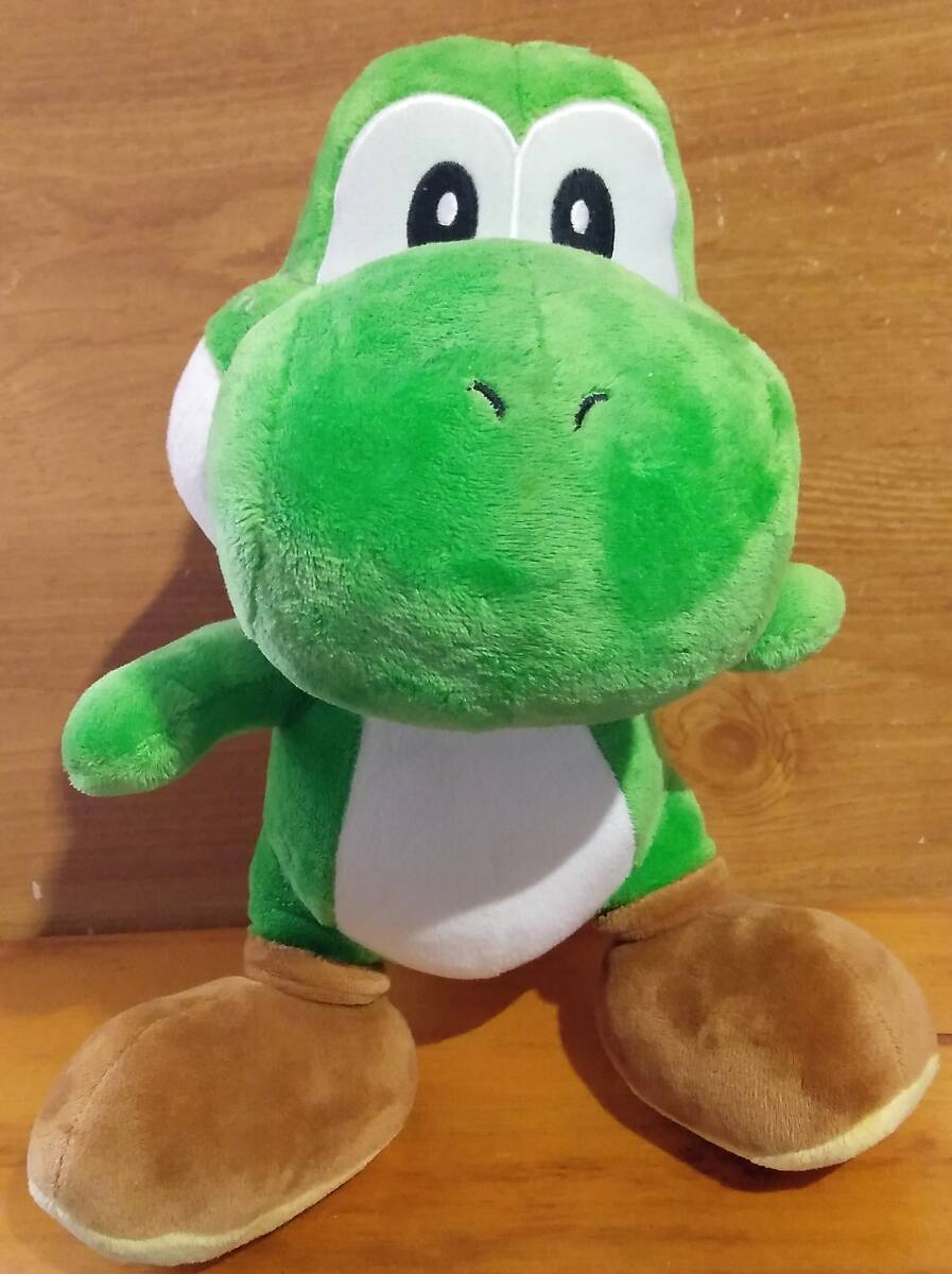 マリオパーティ5 ヨッシー ぬいぐるみ Mサイズ 2003年 任天堂 三英
