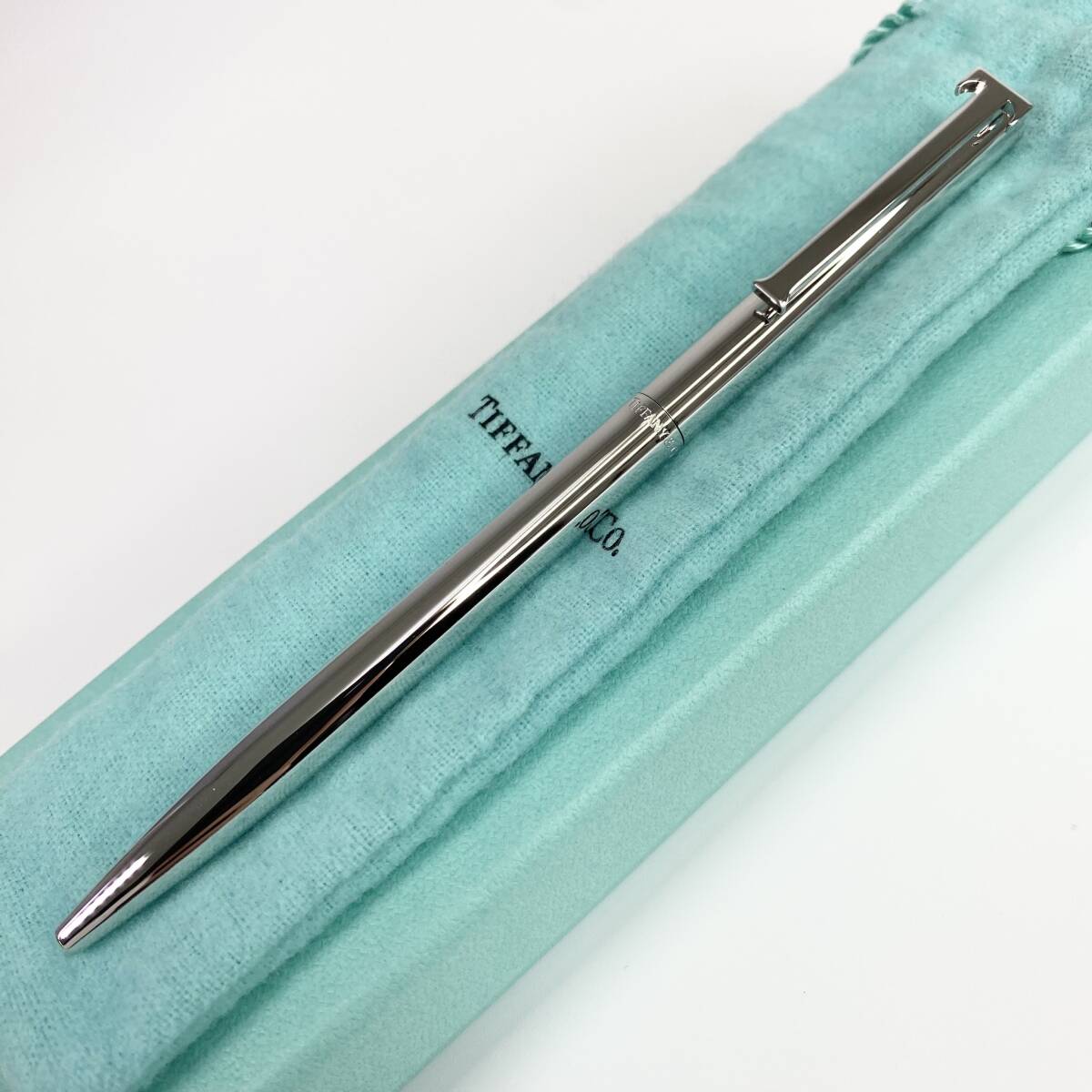 人気 TIFFANY & Co. ティファニー ボールペン Tクリップ