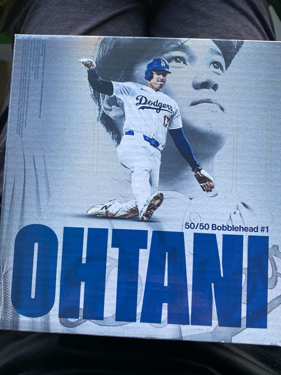 大谷翔平50/50ボブルヘッドドジャースタジアム