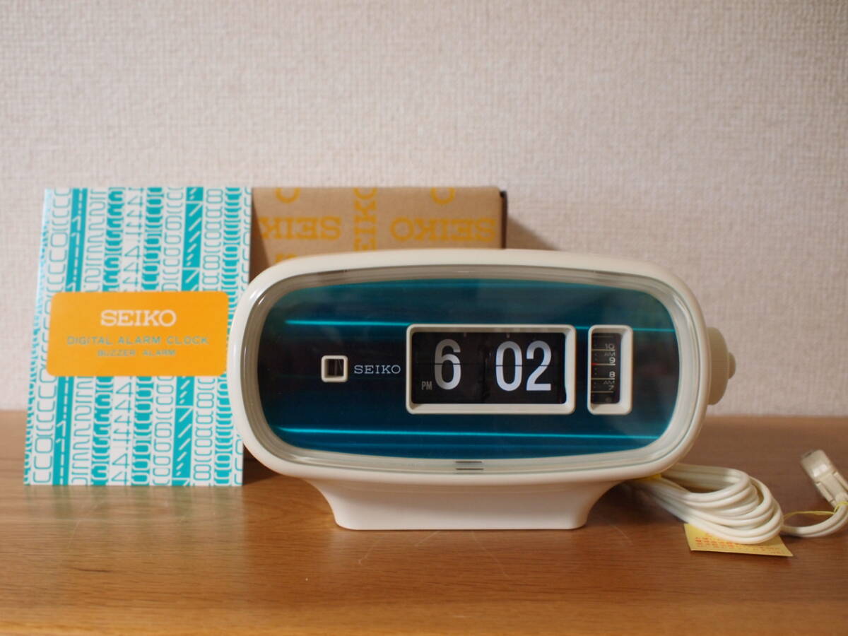 SEIKO パタパタ時計 SEIKO パタパタ時計 稼動品 スペースエイジ ミッド