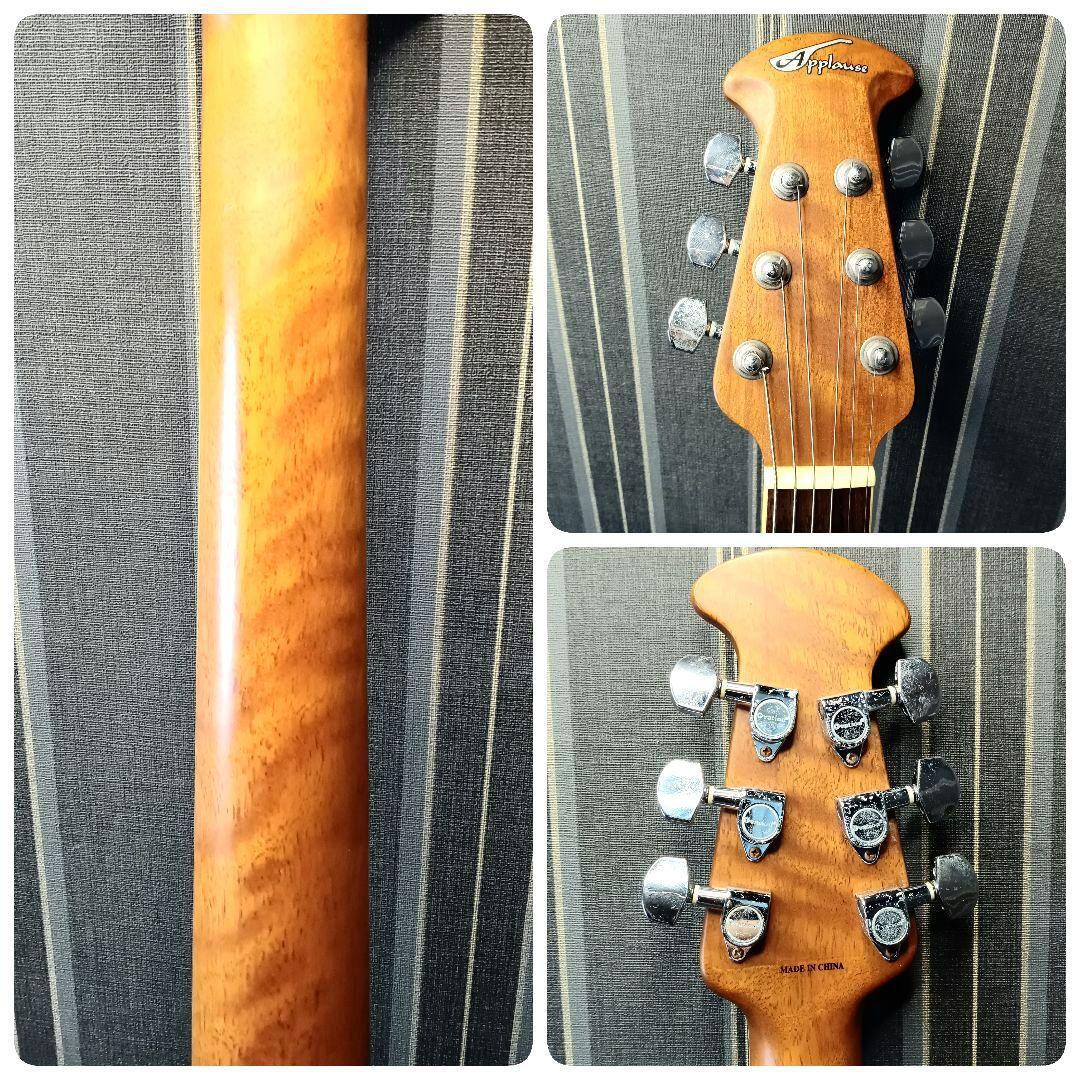 Ovation オベーション AE148 エレアコ アコギ ギター ケース付き AE