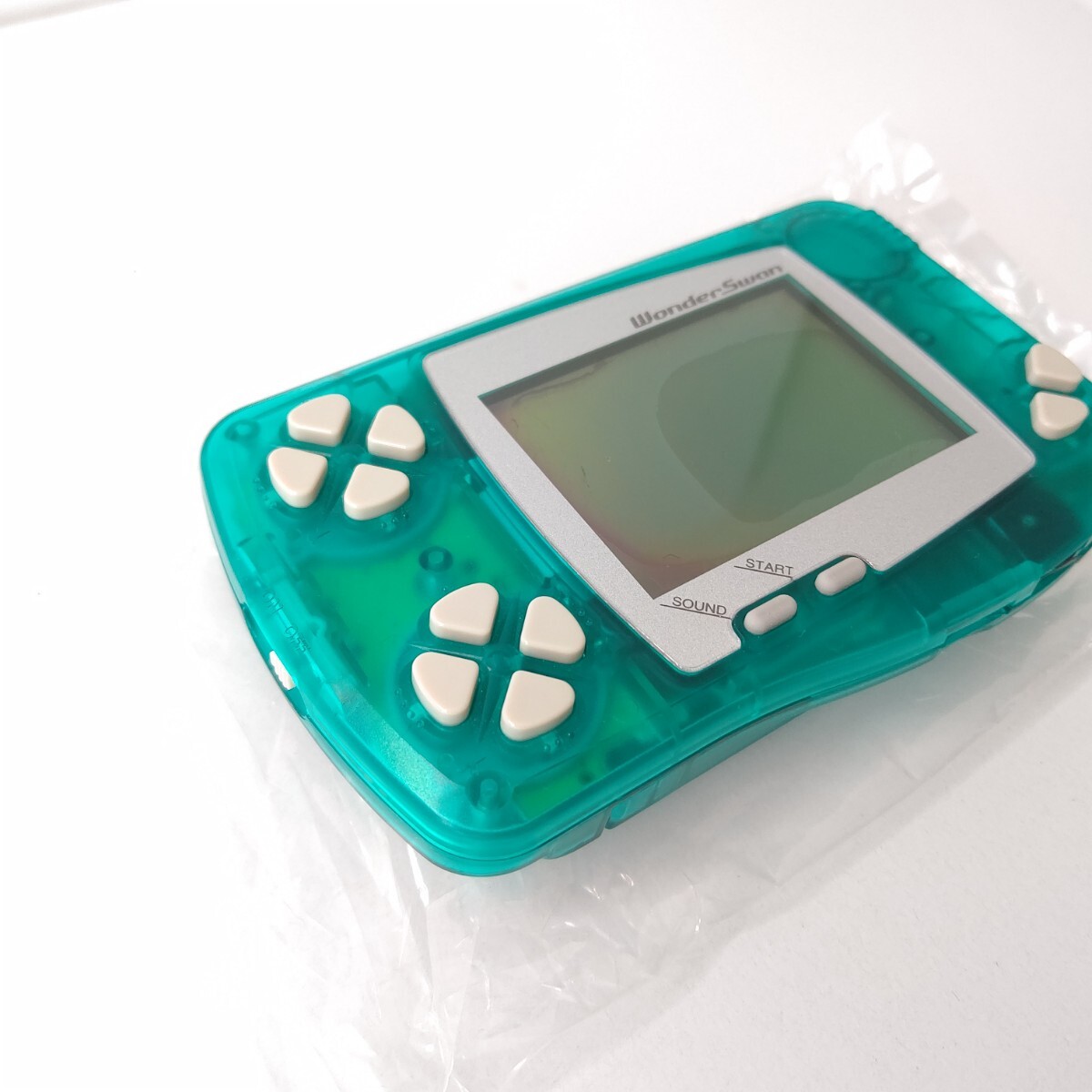 バンダイ ワンダースワン スケルトングリーン 美品 SW-001 ゲーム機