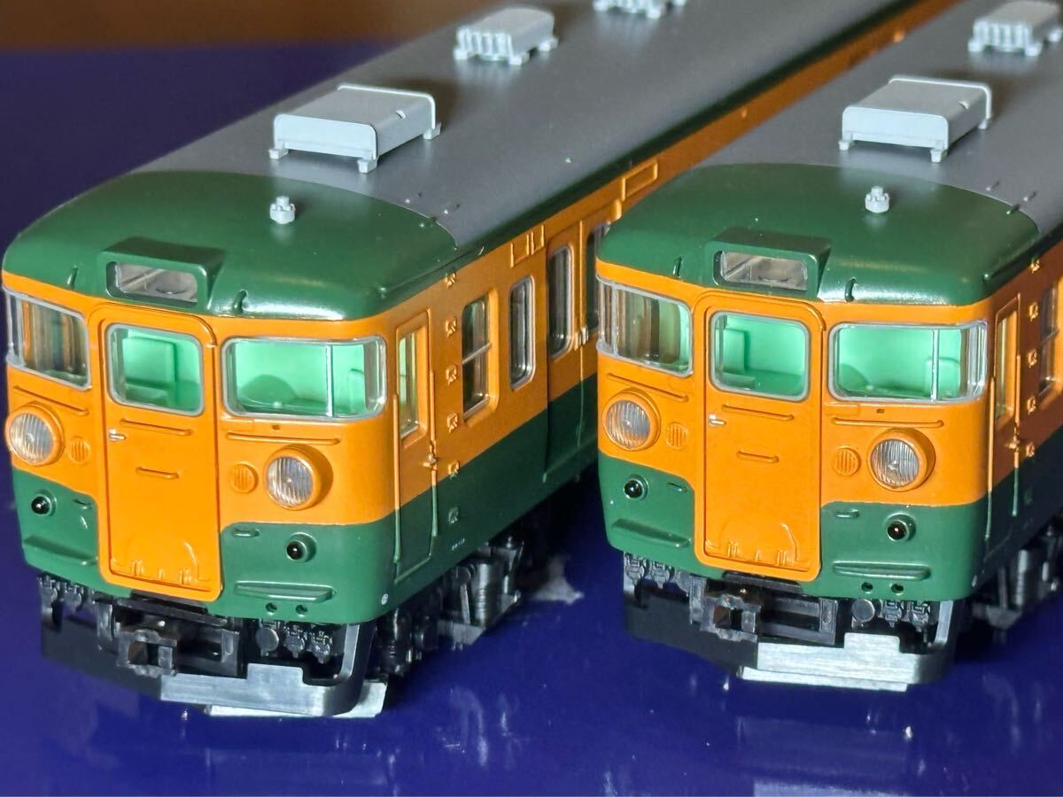 でんてつ工房 国鉄115系0番台 湘南色 4両セット でんてつ工房 国鉄115