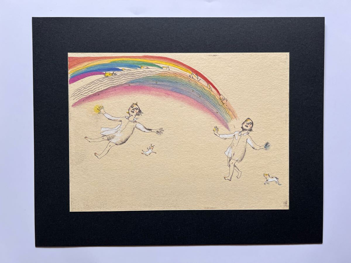 山本容子銅板画girl