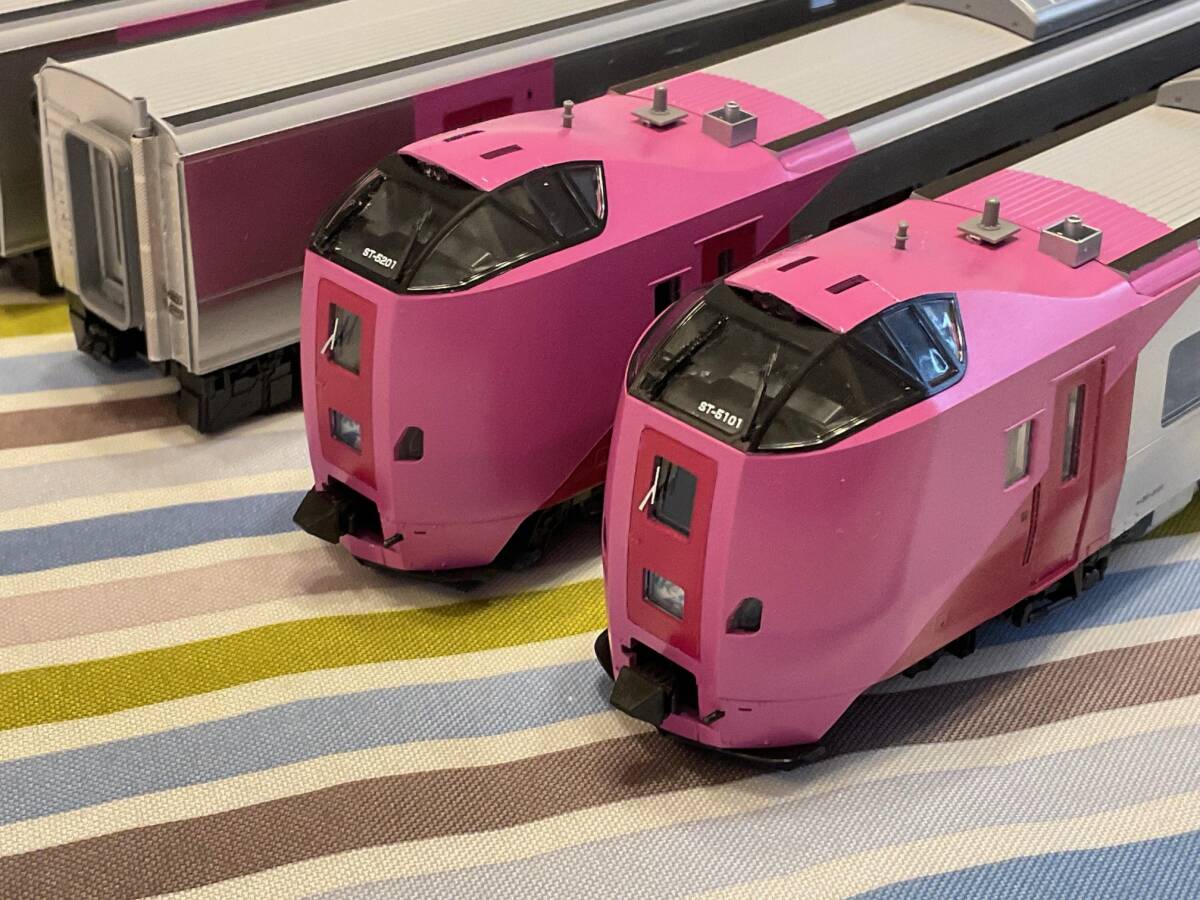 加工 TOMIX HOゲージ キハ261系5000番台 はまなす編成 5両セット TOMIX