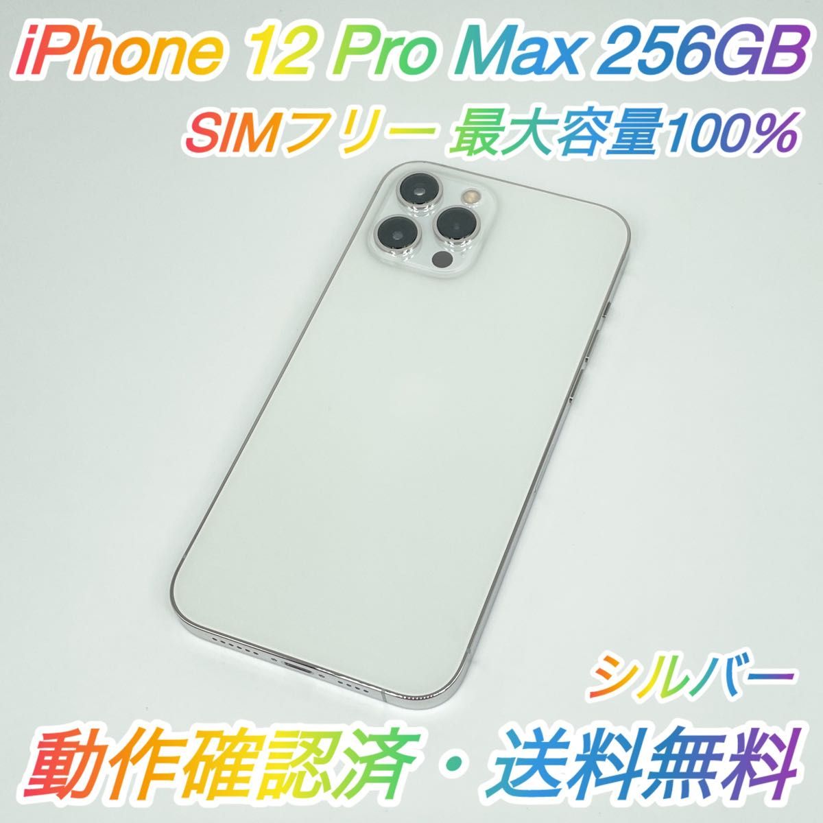 iPhone 12 Pro Max 256GB シルバー｜SIMフリー iPhone 12 Pro Max
