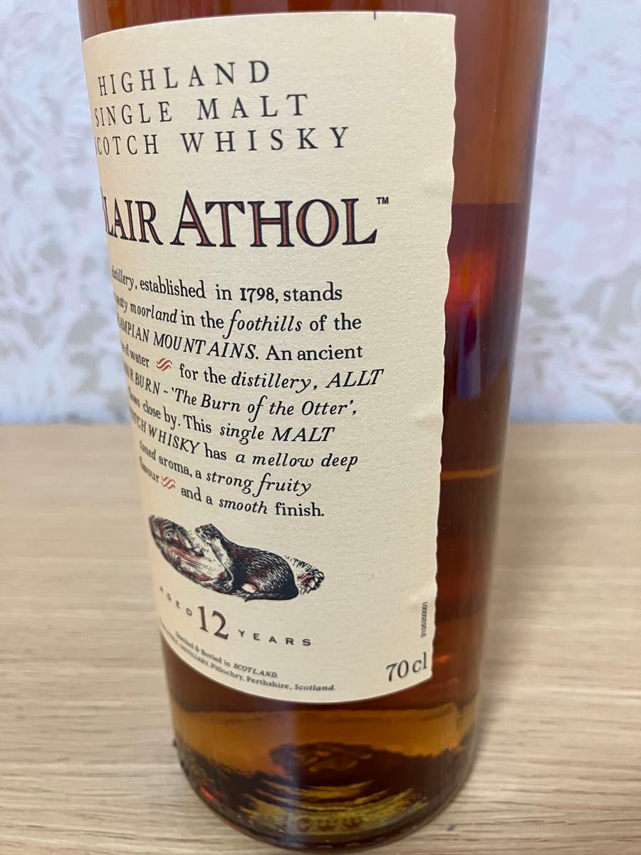 花と動物シリーズブレアアソール12年とベンリネス15年のセットです 【