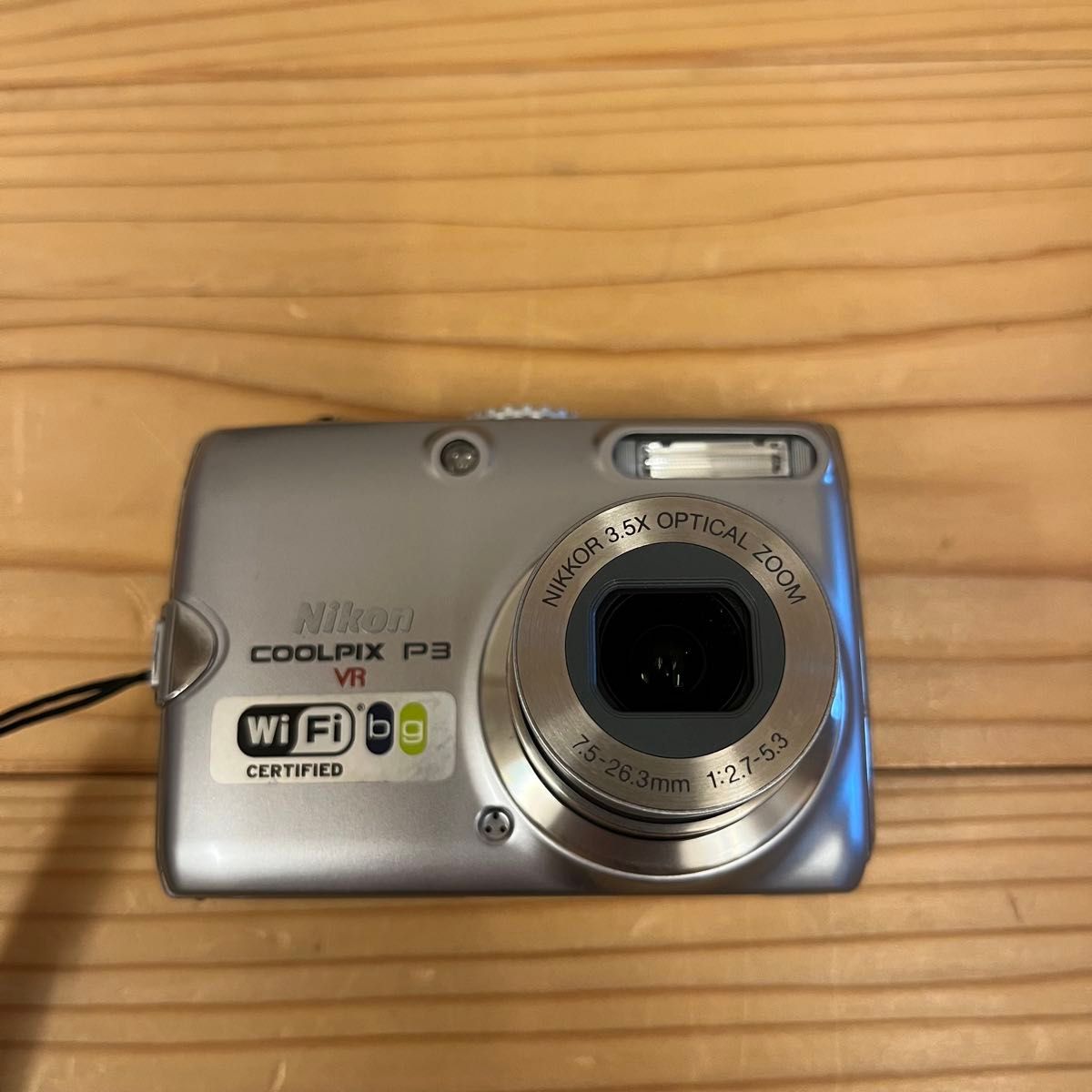 希少】Nikon COOLPIX P3 VR デジカメ 手ブレ補正 希少】Nikon COOLPIX