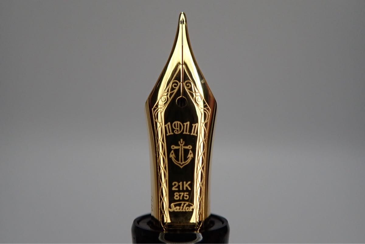 セーラー万年筆｜長刀研ぎ｜ギャザード｜21K｜NM（長刀の中字）｜Yahoo