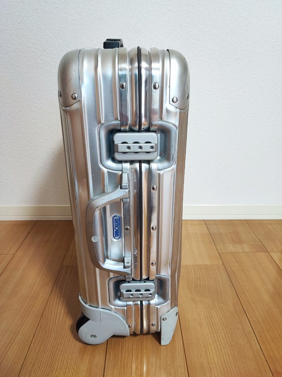 RIMOWA トパーズ 929.52 青ロゴ キャリーケース 32L 二輪廃盤