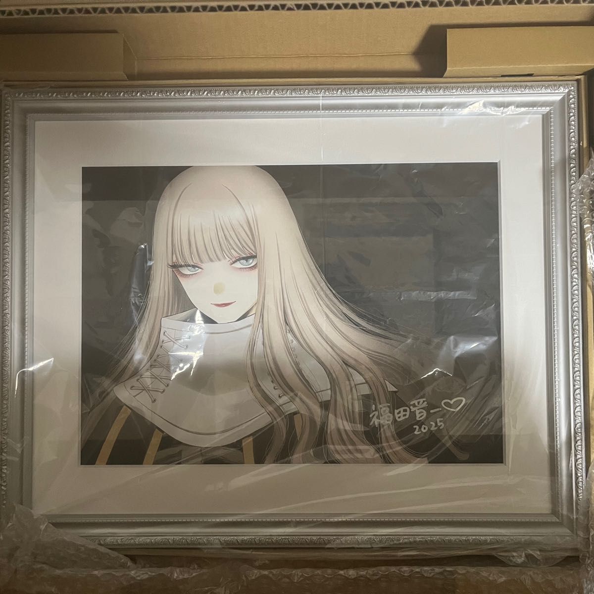 その着せ替え人形は恋をする 福田晋一直筆サイン入複製原画 ハニエル