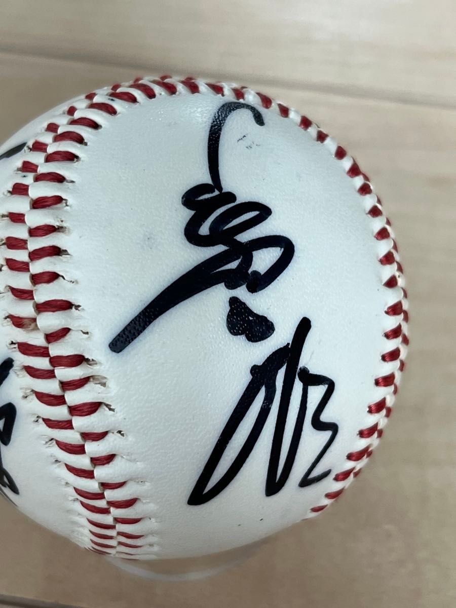 直筆サインボール 【長嶋茂雄 王貞治 張本勲 淡口憲治】寄せ書き直筆