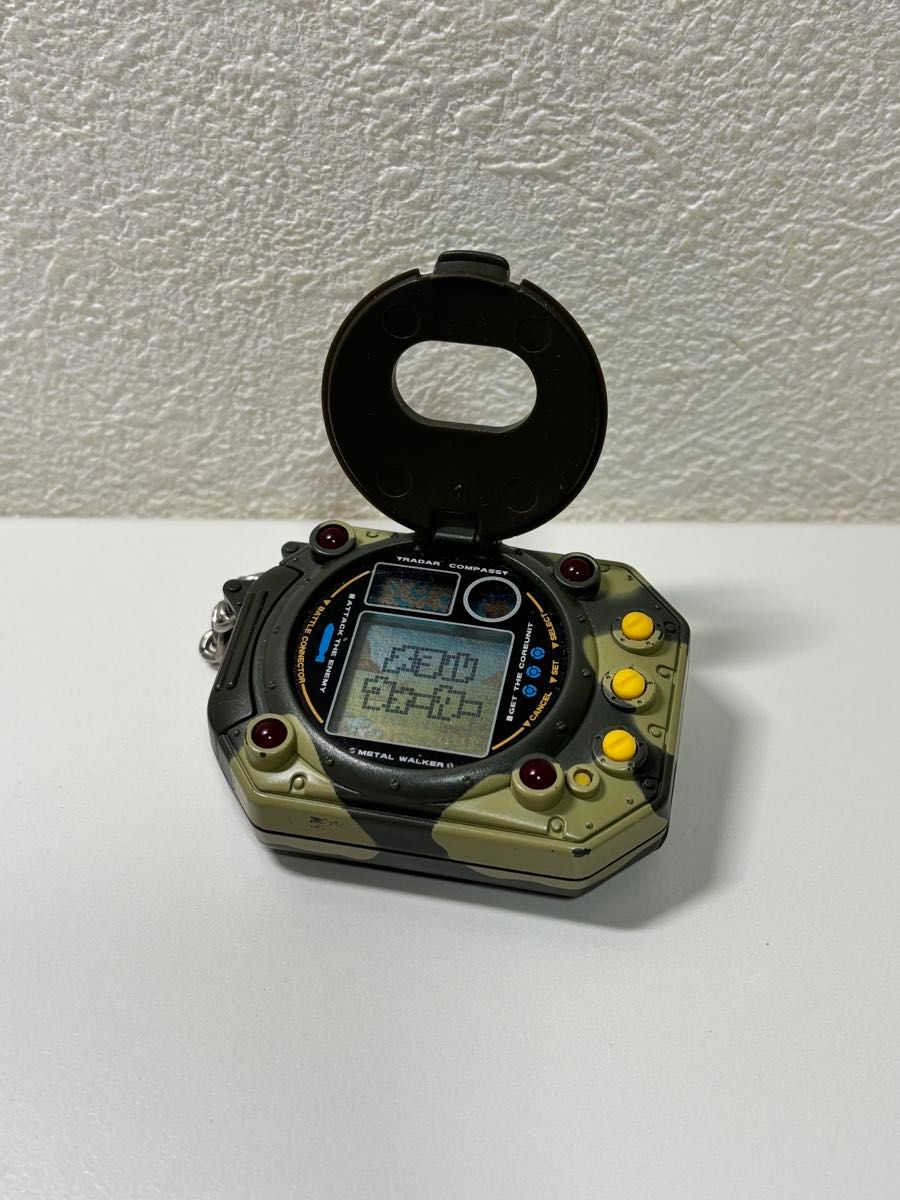 ジャンク】爆走戦記メタルウォーカー 万歩計 携帯ゲーム ジャンク