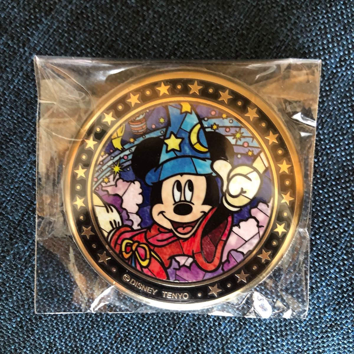 ディズニー 金バッジ ミッキー ファンタジア 魔法使い 24金 マジカル