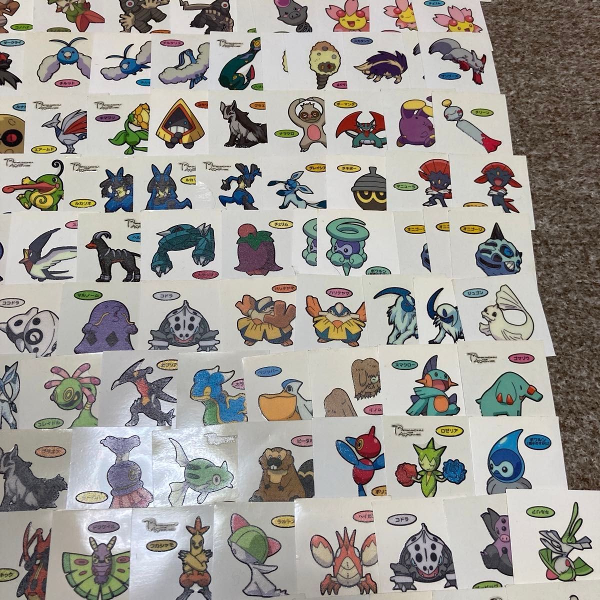 sA732a [大量] 第一パン ポケモンパン デコキャラシール 1000枚以上