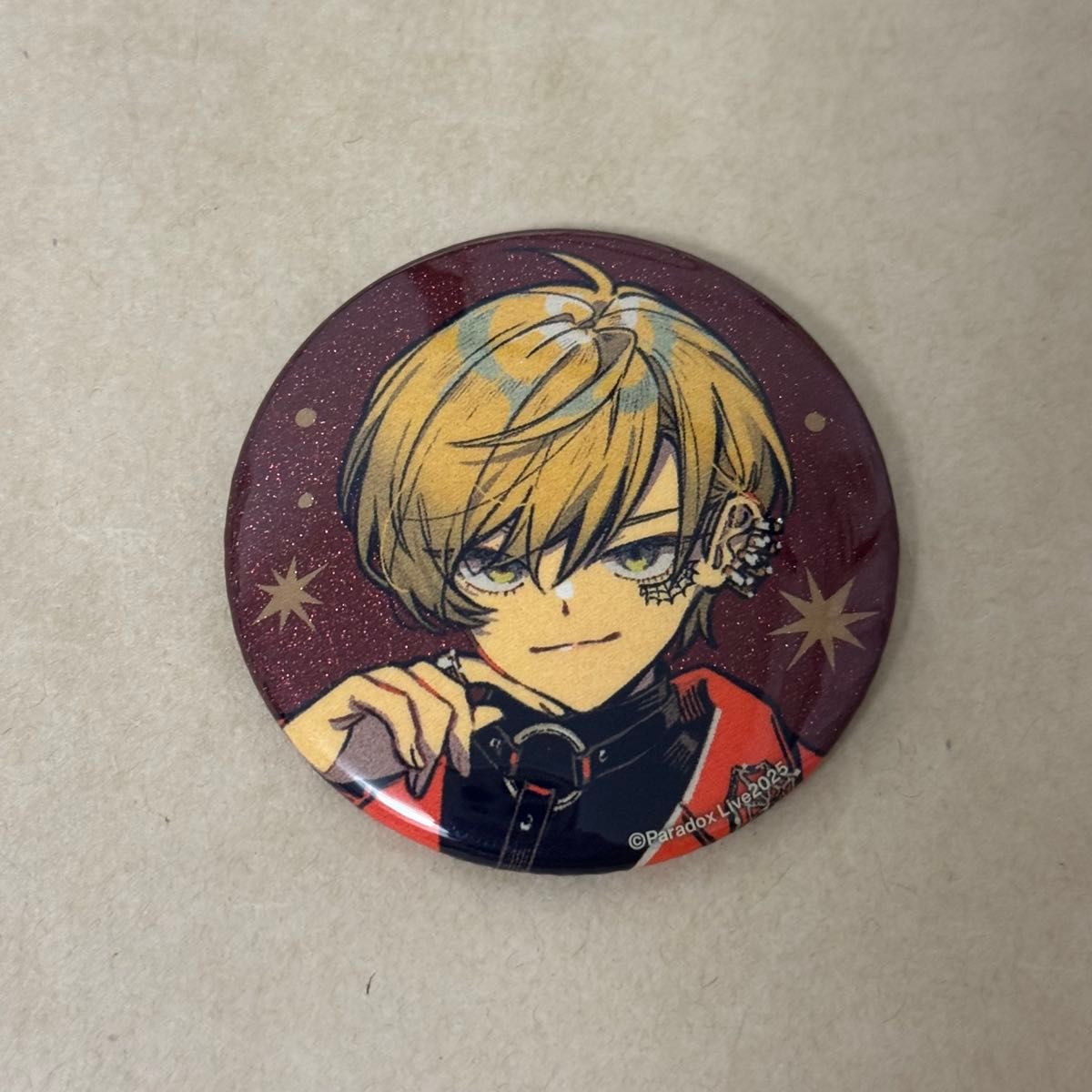 Paradox Live パラライ シャッフル スクエア缶バッジ 征木 北斎