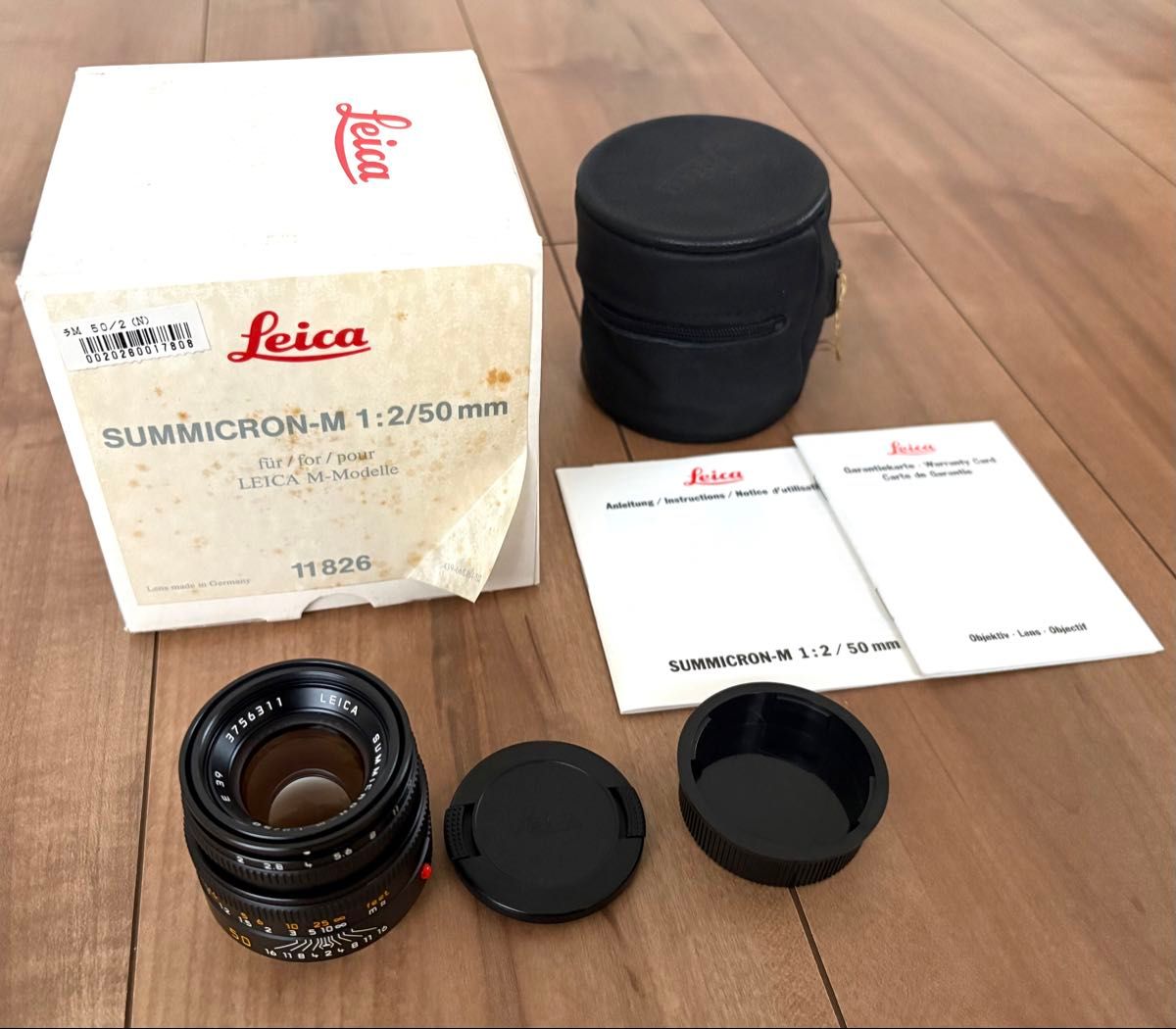 ご予約品 ライカ ズミクロン50㎜ 11826 SUMMICRON｜Yahoo!フリマ（旧