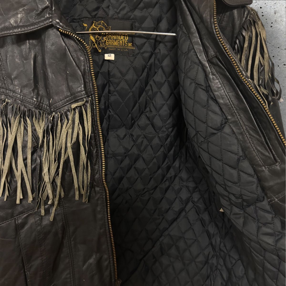 70s 80s BRANDED GARMENTS ブランデッドガーメンツ レザージャケット