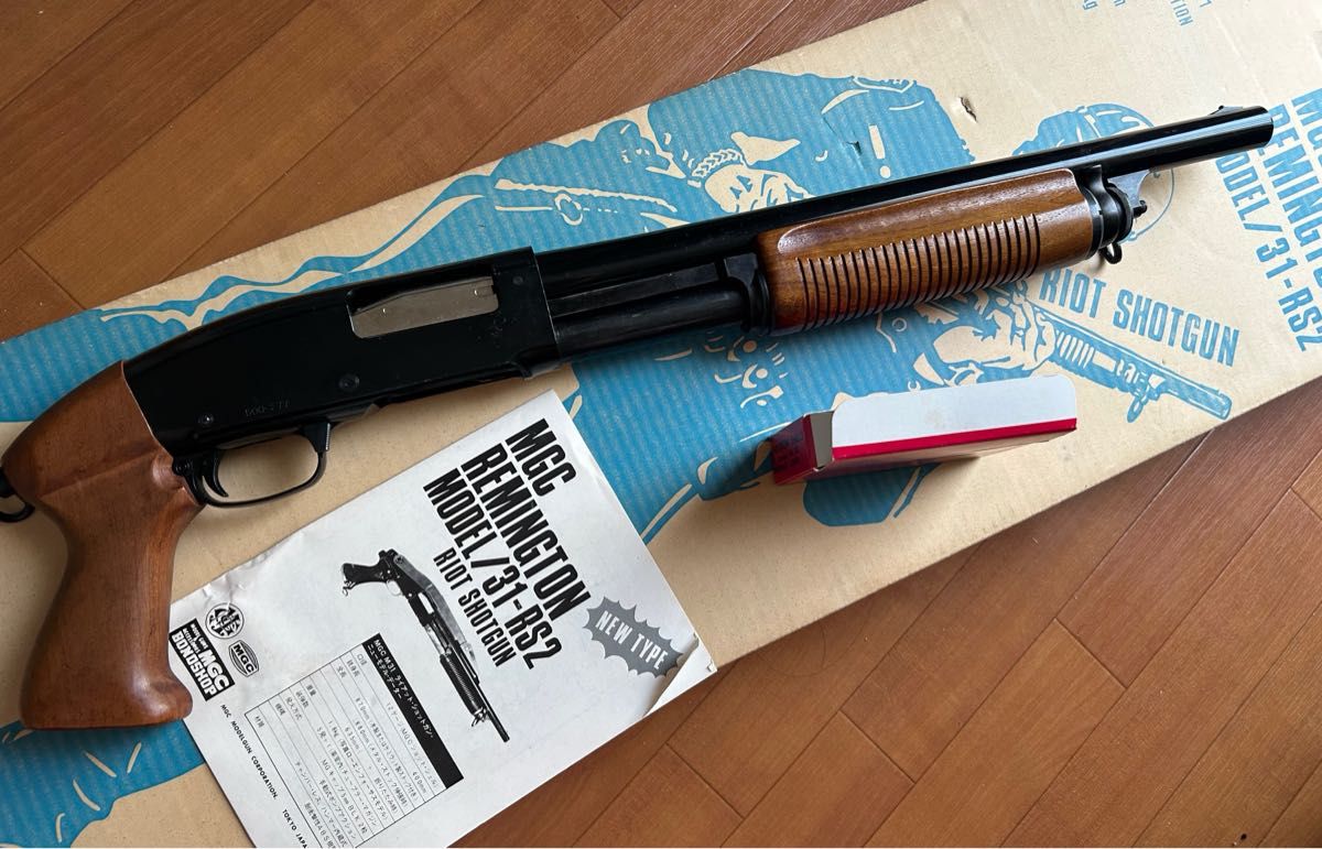 MGC製 M31 RS2 ショットガン ピストルグリップタイプ シェル 外箱付き