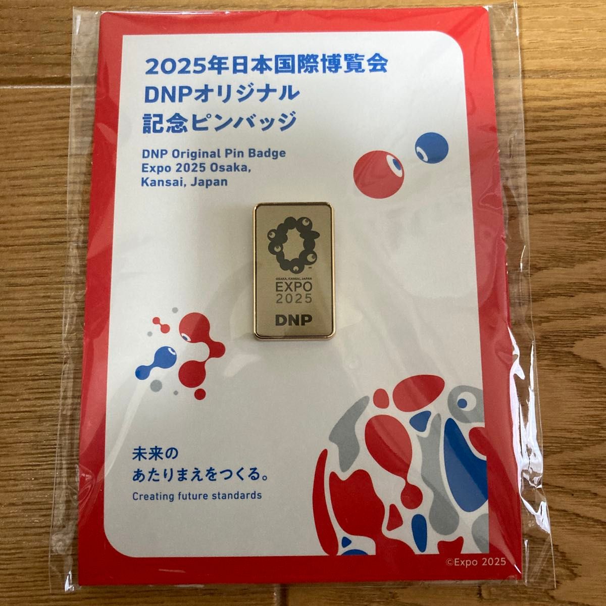 大阪万博 2025年日本国際博覧会 DNPオリジナル記念ピンバッジ｜Yahoo