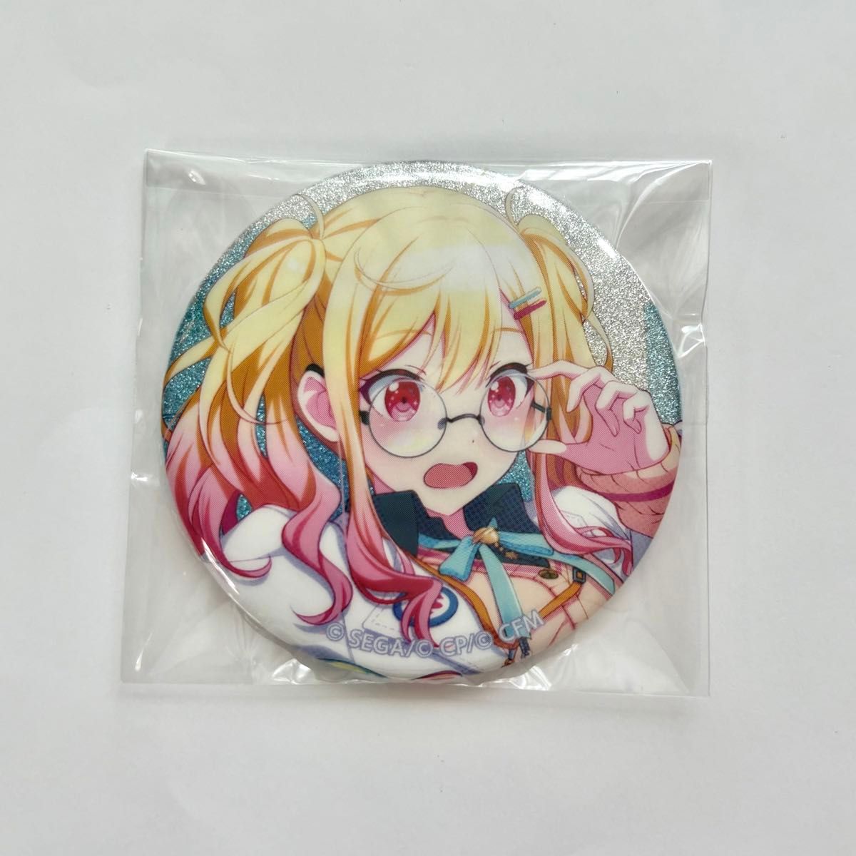 天馬咲希 プロセカ プロジェクトセカイ グリッター缶バッジ