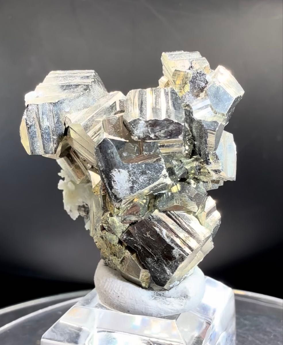 フローライト クォーツ パイライト 鉱物標本 天然石 ストーン 蛍石水晶