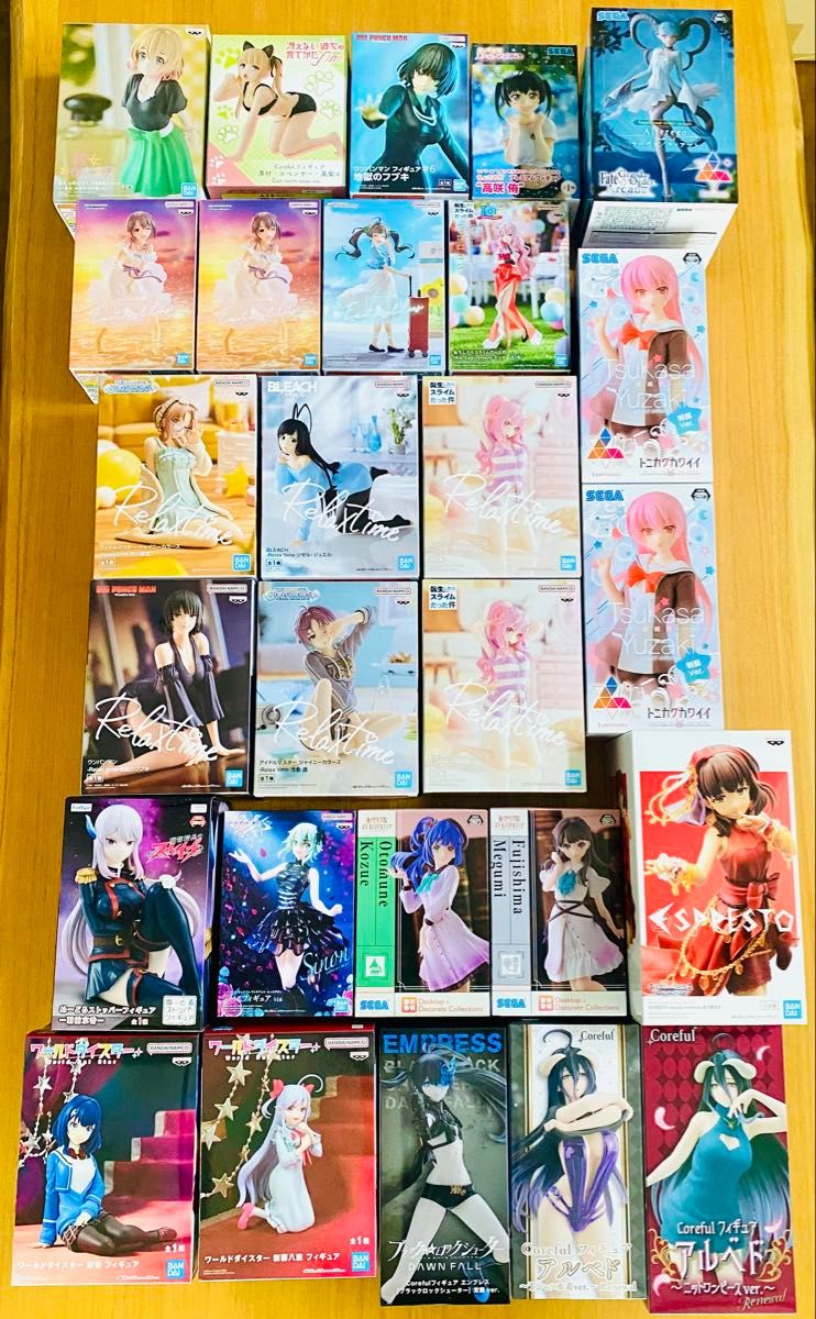匿名配送】 美少女系 プライズフィギュア まとめ売り 21体セット