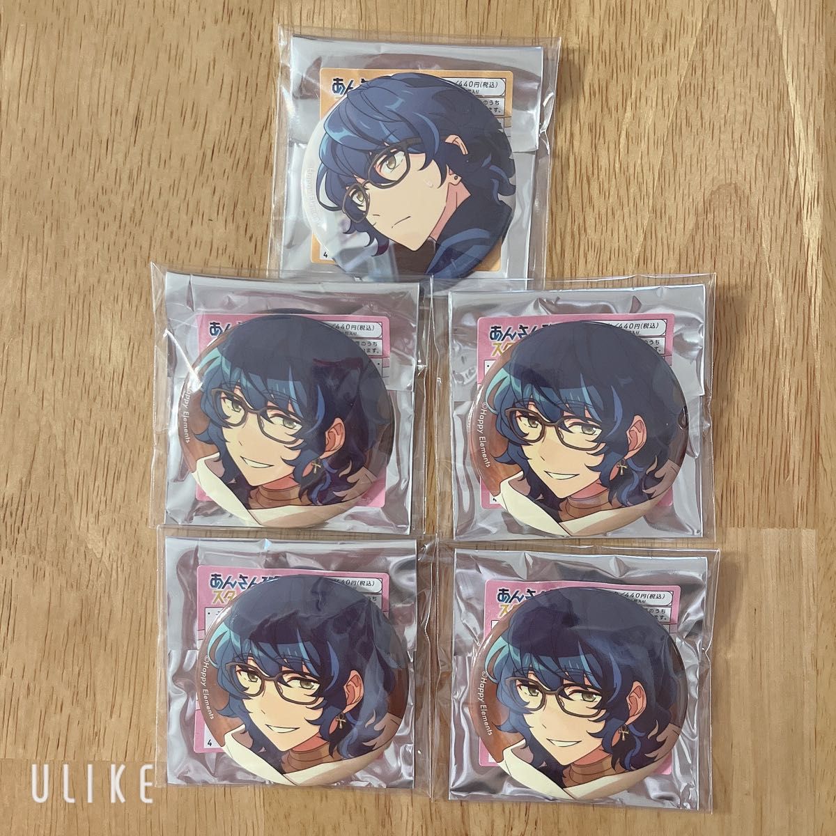 あんスタ 青葉つむぎ フィーチャー フィーチャースカウト 缶バッジ