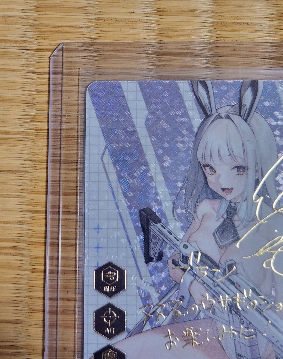 NIKKE DUEL ENCOUNTER 箔押しサインカード ブラン デュエニケ｜Yahoo