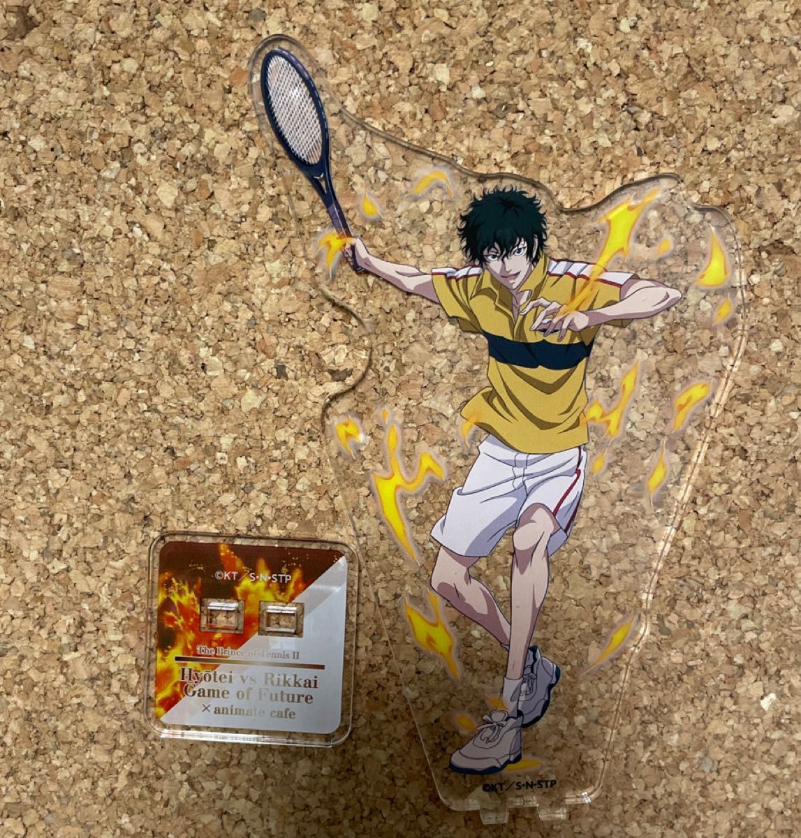 新テニスの王子様 テニプリ 切原赤也 缶バッジ アニメイトカフェ 氷帝