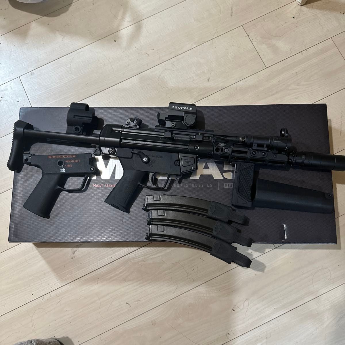 東京マルイ 次世代電動ガン MP5 A5 外装カスタム品｜Yahoo!フリマ（旧