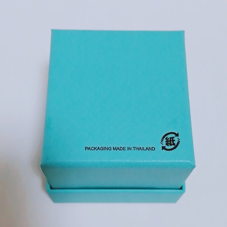 ティファニー リングケース 空箱 指輪 ジュエリーボックス ブルー