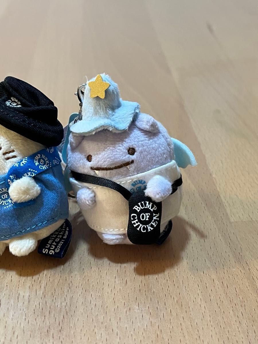 すみっコぐらし BUMP OF CHICKEN ぶらさげぬいぐるみ 6体セット ＋