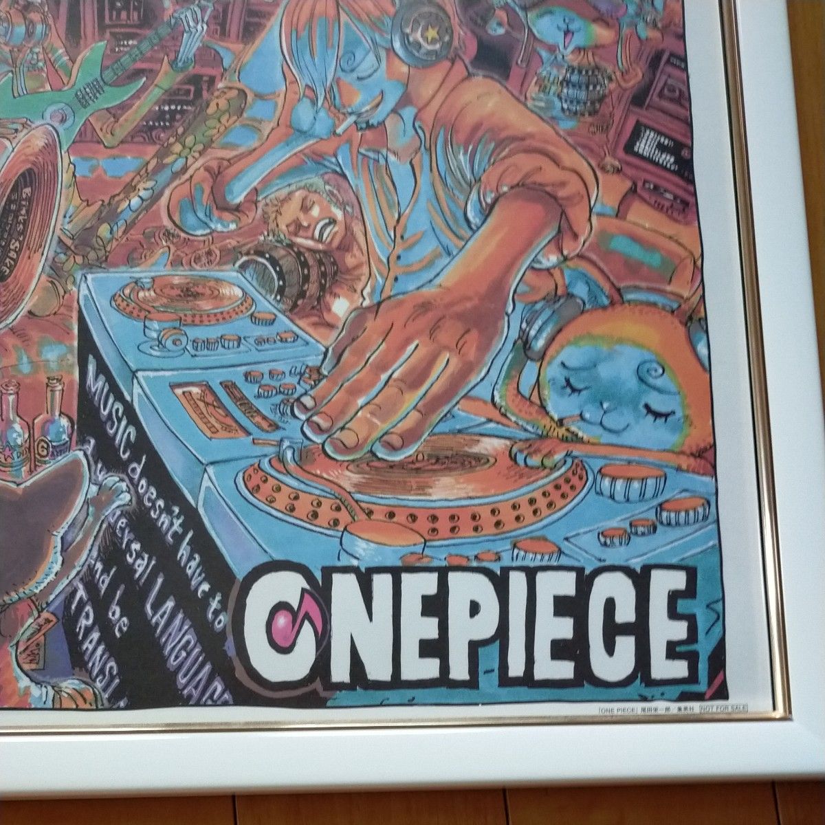 ONE PIECE 非売品 当選品 複製原画 第981話 参戦 扉絵カラー複製原画