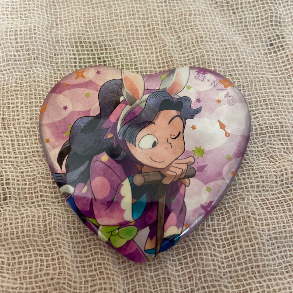 綾部喜八郎 缶バッジ ナンジャタウン 綾部喜八郎 缶バッジ