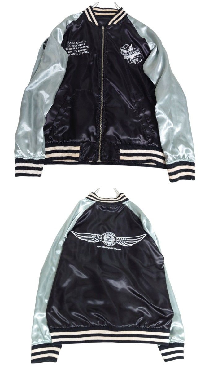 矢沢永吉 スタジャン リバーシブル 矢沢永吉 スタジャン 矢沢永吉