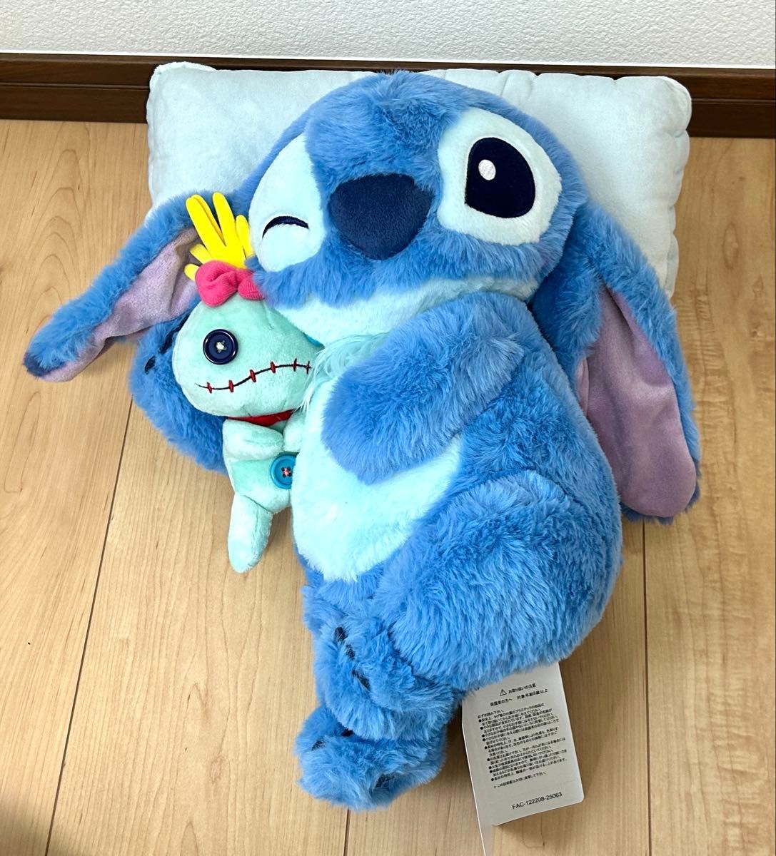 ディズニーストア スティッチ＆スクランプ ぬいぐるみ 泡 お風呂