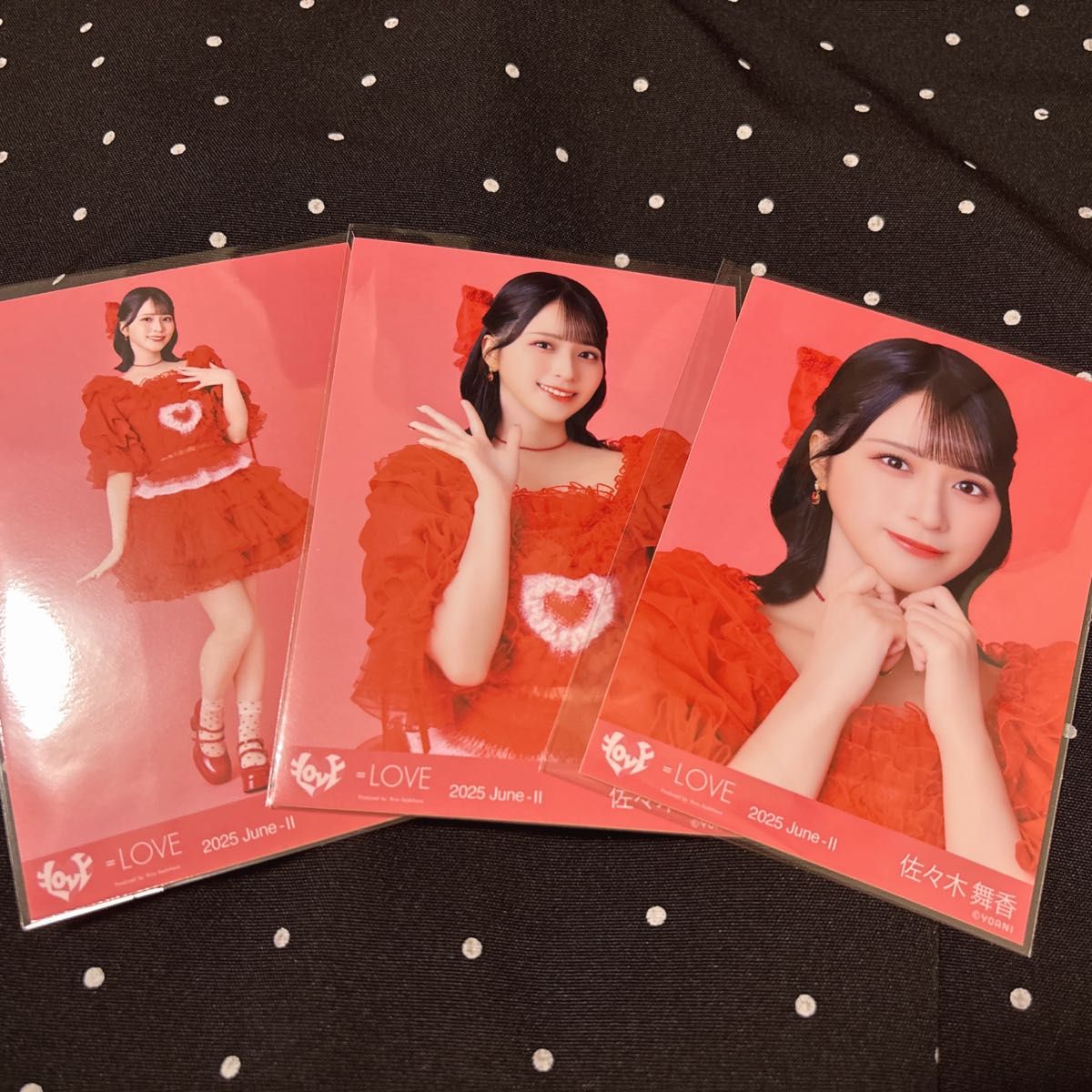 イコラブ 佐々木舞香 とくベチュ、して 秘蔵生写真 直筆 コメあり