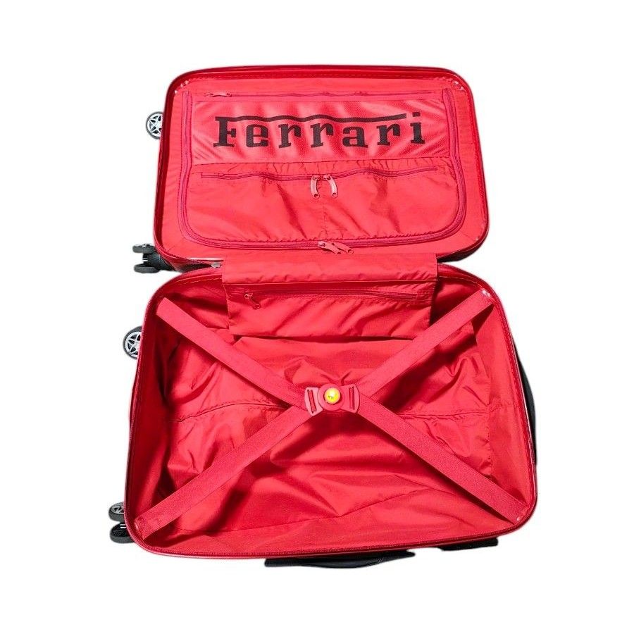 希少 Ferrari フェラーリ 4輪キャリーケース スーツケース レッド TSA