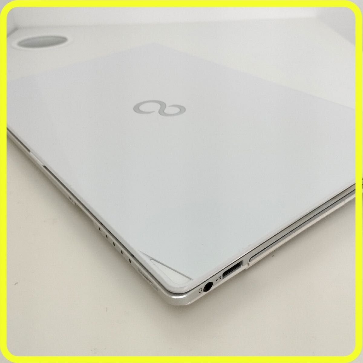 白 新品SSD256GB windows11 ノートパソコン ホワイト 471 富士通 薄型