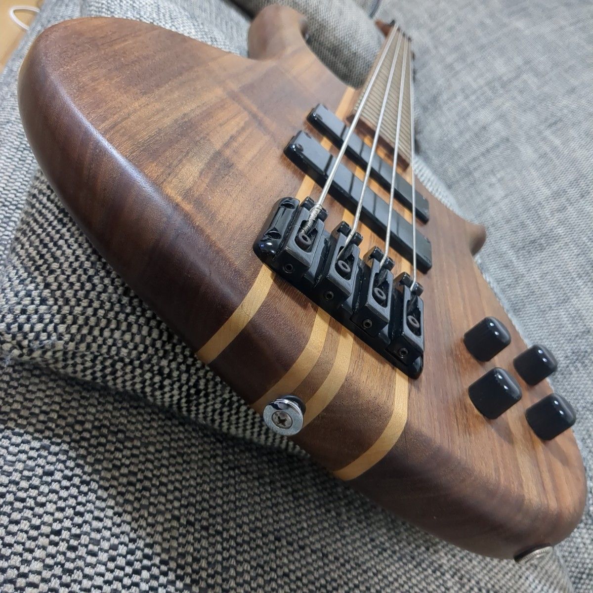 ARIA ProⅡ SB-404 スルーネック エレキベース ARIA ProⅡ SB-404