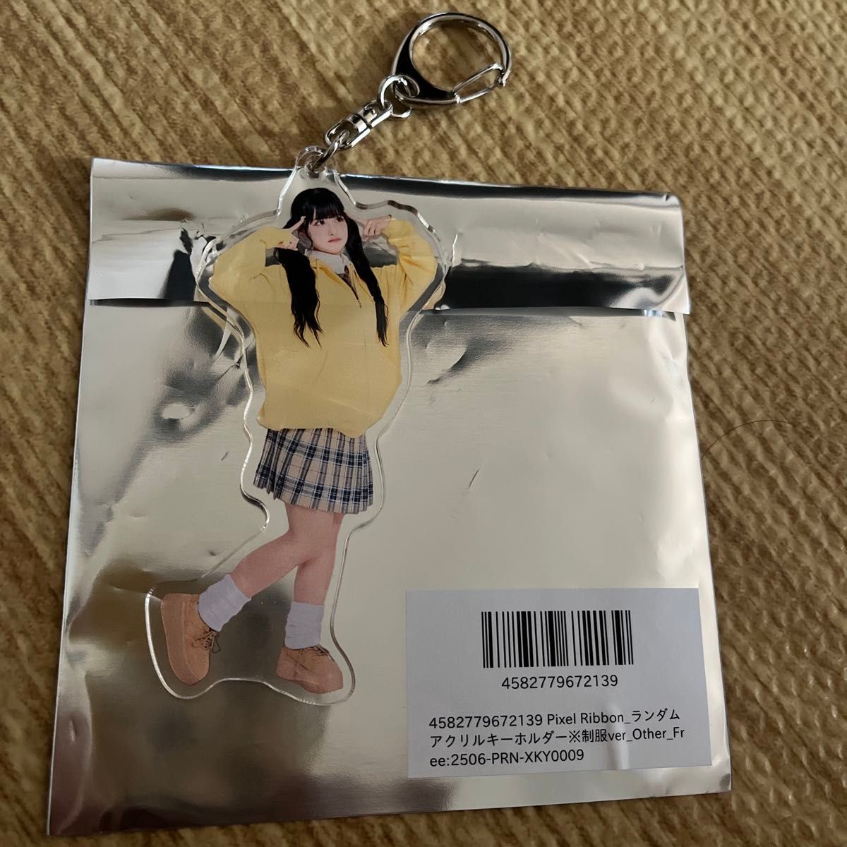 Pixel Ribbon 橘陽菜 アクリルキーホルダー ウェンズデースキップ