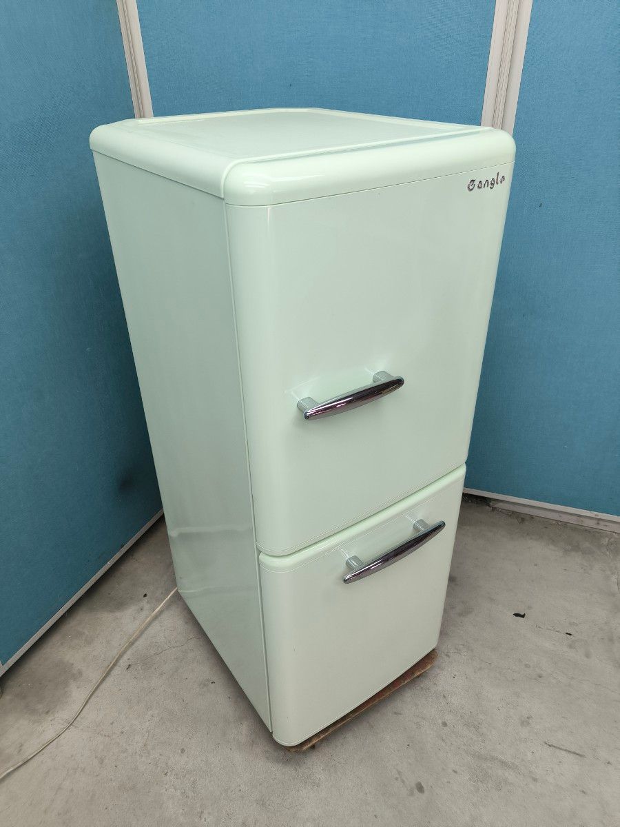 e angleレトロ調 冷蔵庫 ANG-RE151-A1 149L d3626 e angleレトロ調