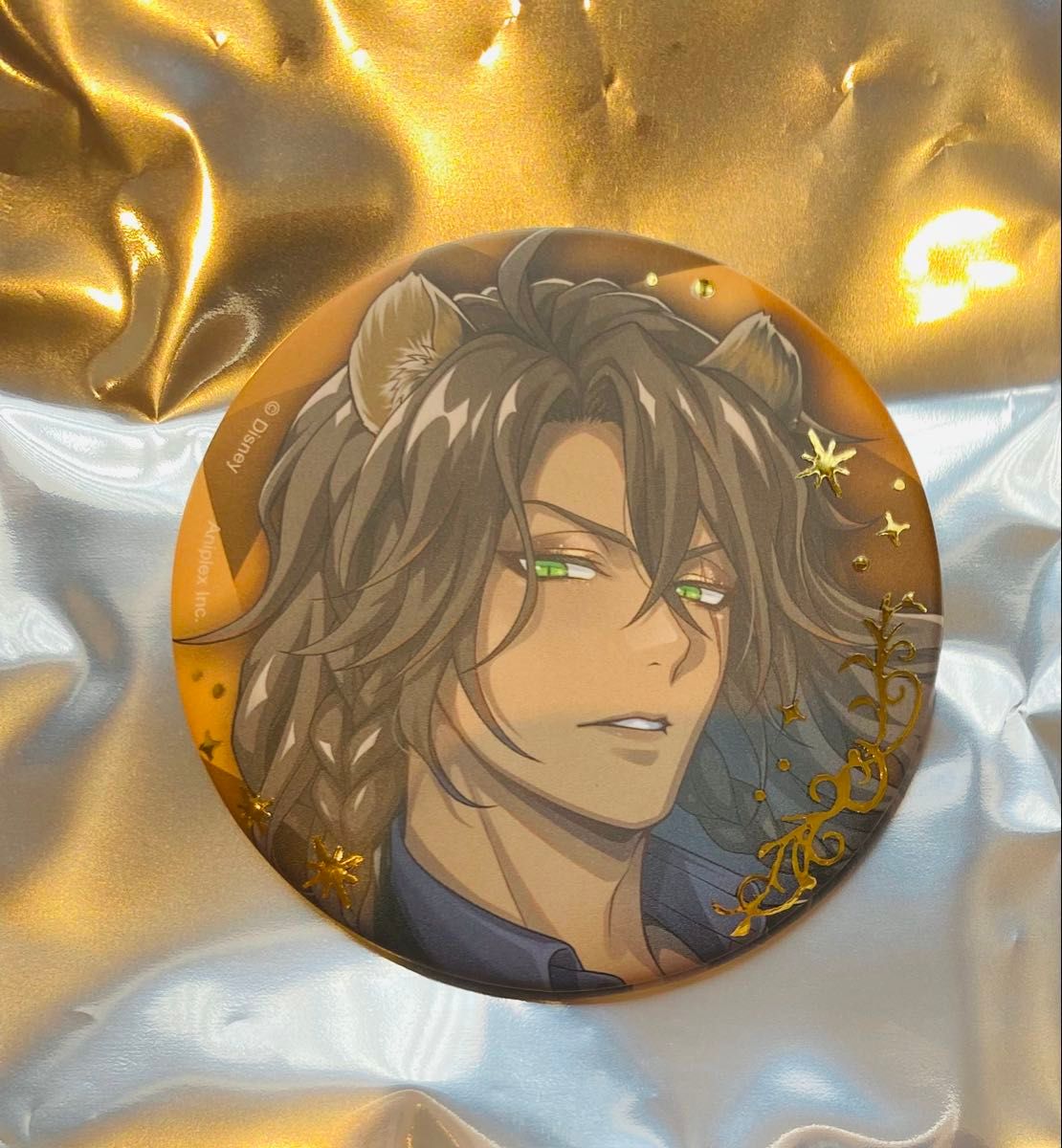 ツイステ レオナ 缶バッジ 10個 ポップアップ 5周年 ブレイジング