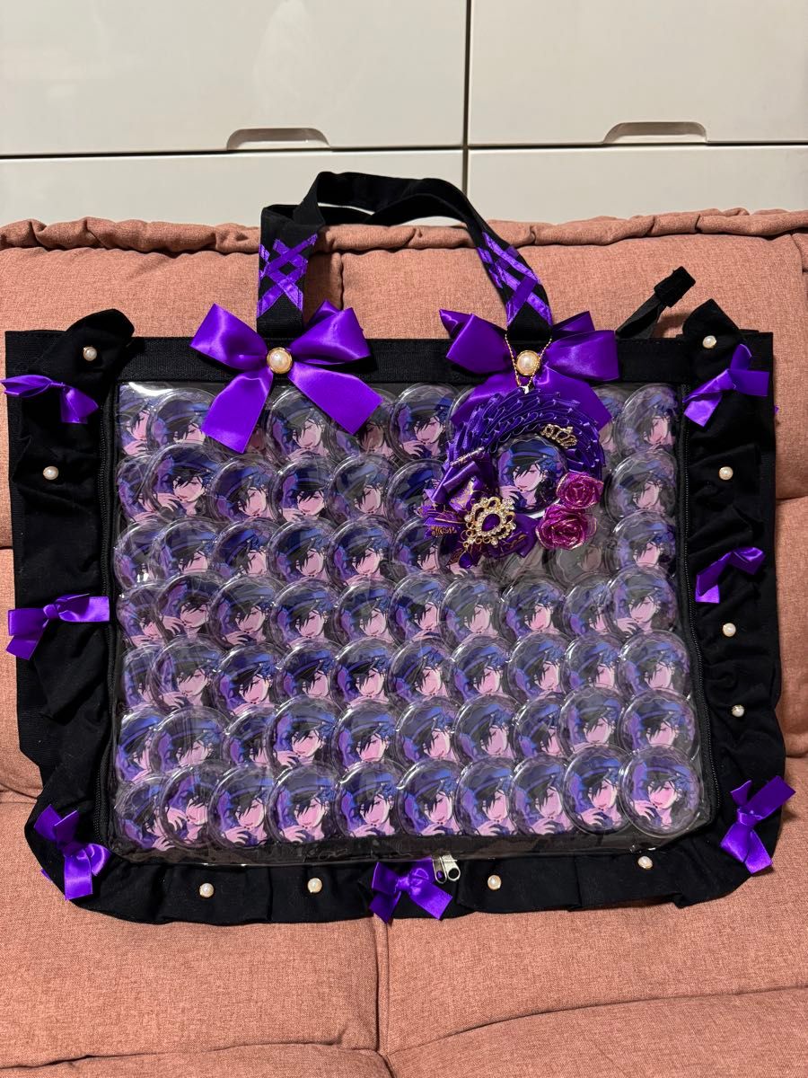 あんスタ イベコレ 缶バッジ 公式 痛バ 朔間零 あんスタ イベコレ 缶