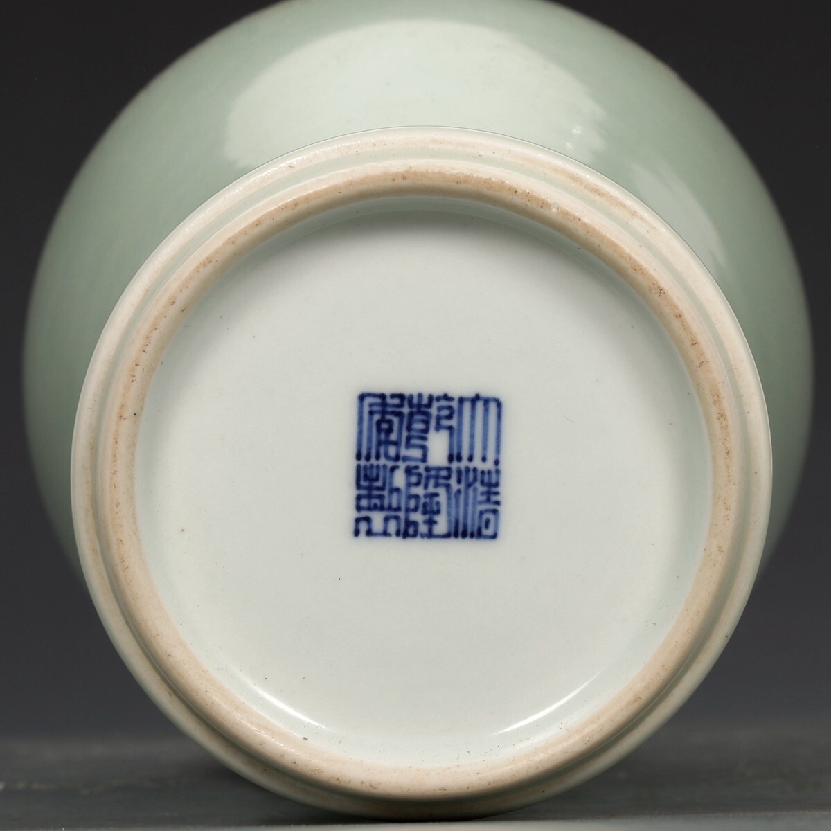 中国陶磁器 染付 清時代 清朝 大清乾隆￼年製￼ お皿5枚セット箱あり