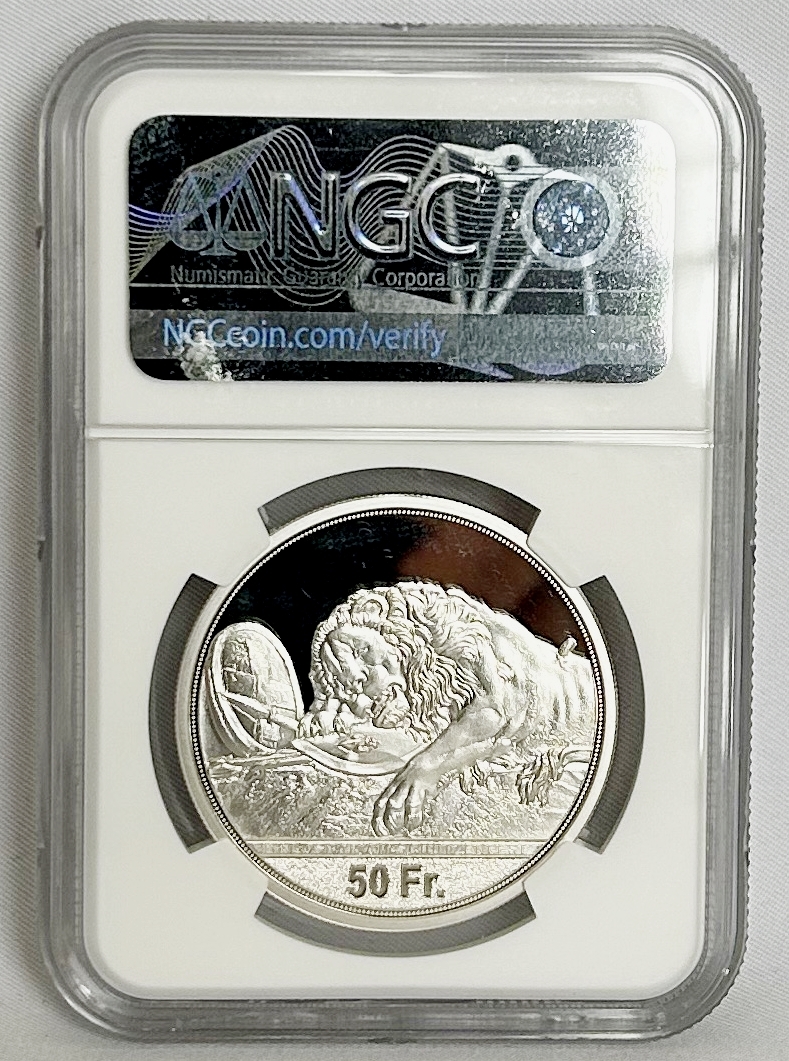 準最高鑑定】 2021年 スイス射撃祭コイン NGC PF69 ウルトラカメオ