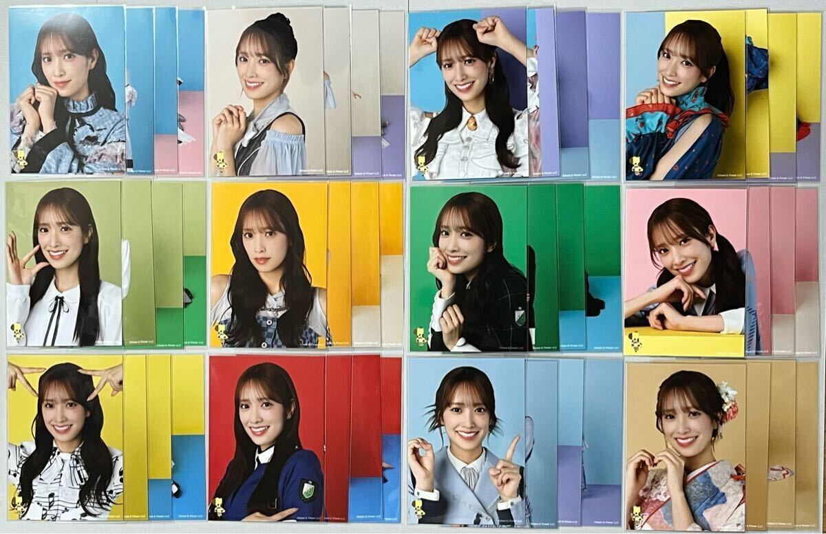 日向坂46 河田陽菜 過去衣装 48種 生写真 フルコンプ まとめ売り 商品
