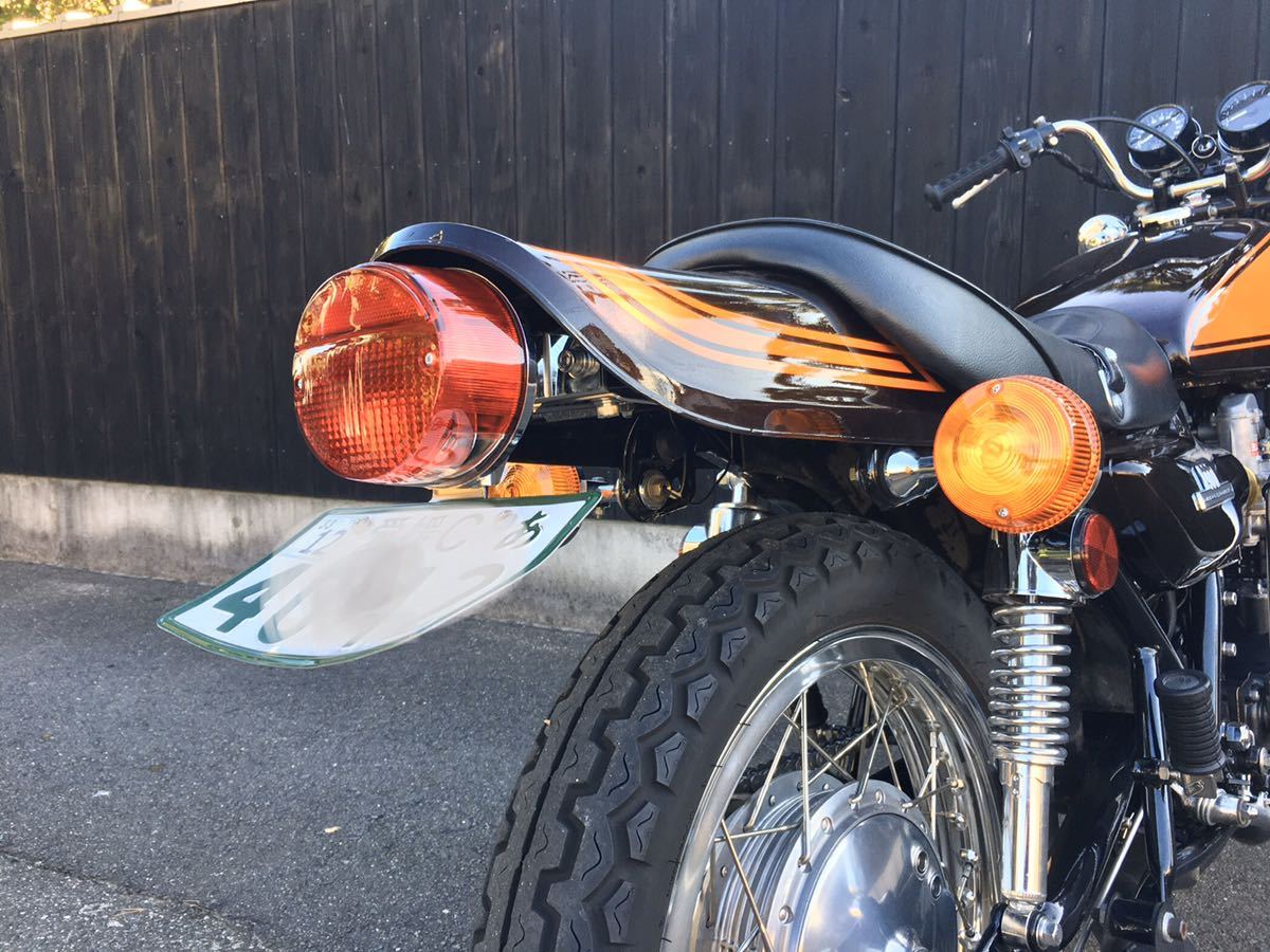 Z1 Z2用 純鏡面ステンレス仕様こだわりのフェンダーレスキット